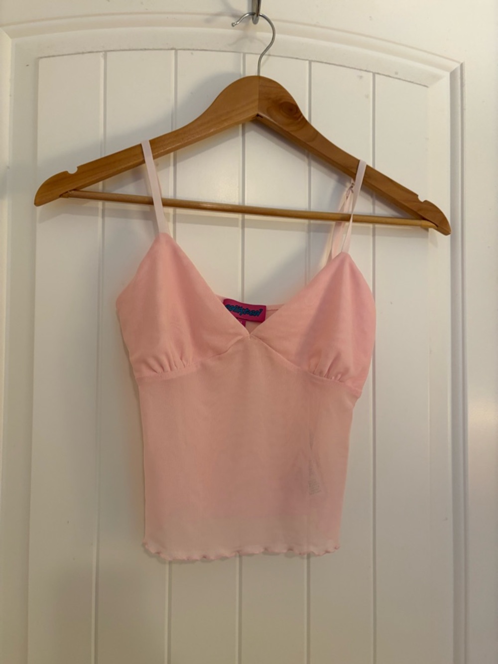 Light Pink Spaghetti Strap Camisole